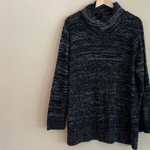 Vintage Cowl Neck Knit Sweater